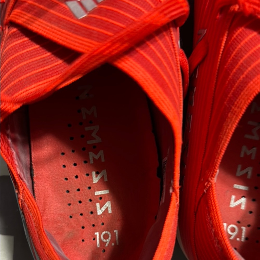 Adidas Men's Bold Red Athletic Shoes - Picture 5 of 7